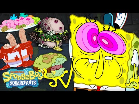 ビキニ・ボトムで最も呪われた食べ物 ?| スポンジ・ボブ (Bikini Bottom's Most CURSED Foods ? | SpongeBob)