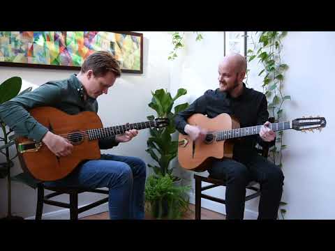 GYPSY JAZZ UK - Swing Train 42 guitar duo   Sweet Sue