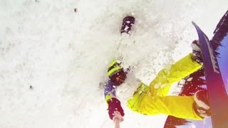preview picture of video 'Sheregesh Broken snowboarding'