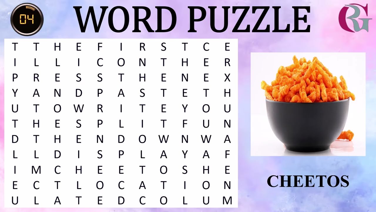 🍕WORD SEARCH: JUNK FOODS CHALLENGE 🍔 | Can You Find Them All? 🤯🔥 | Food Lovers’ Brain Test!