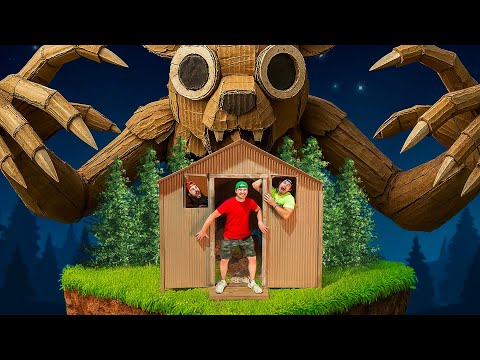 99 Nights In A Cardboard House!