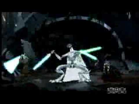 General Grievous VS Many Jedi!