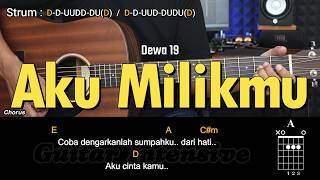 Download lagu Aku Milikmu - Dewa 19 | Tutorial Chord Gitar Mudah dan Lirik mp3 Download lagu Aku Milikmu - Dewa 19 | Tutorial Chord Gitar Mudah dan Lirik mp3