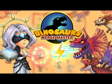 Dinosaurs Merge Master Gameplay | Nice Prehistory Autobattler