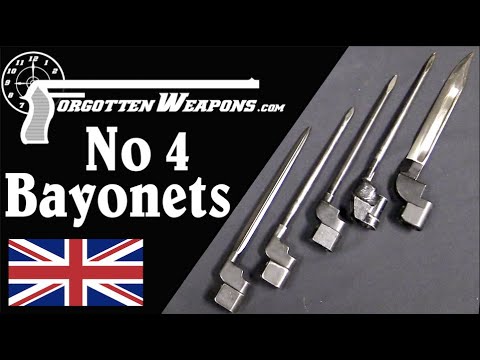Bayonet Development for the Lee Enfield No4 Rifle