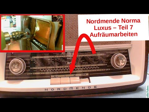 Trafo reparieren, Platine überarbeiten, Probelauf- Nordmende Norma Luxus Teil 7