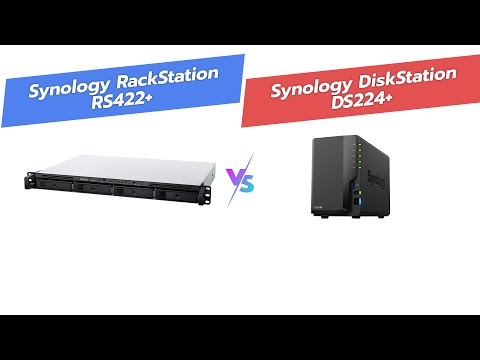 🔍 NAS Comparison: Synology RS422+ vs DS224+ 📦