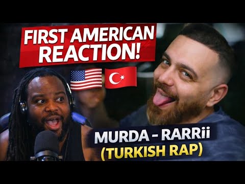 Murda – RARRii | First American Reaction 🇺🇸🇹🇷 (Turkish Rap)