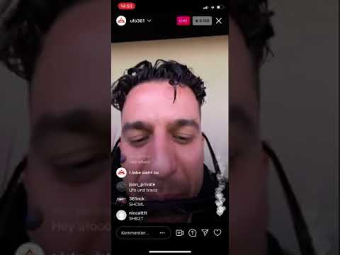 UFO361 mit TRAVIS SCOTT bei DIOR LIVESHOW (UFO LIVESTREAM)