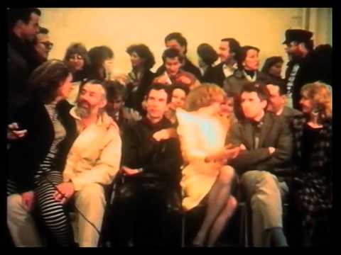 Le Vernissage de l'exposition de Mariola San Martin à la galerie Donguy à Paris (1987) Groupe #54