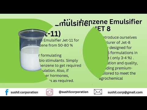 Brown nitrobenzene emulsifier ( jet-11), liquid, drum