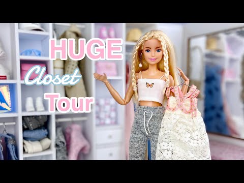 Emily’s Vlog: HUGE Closet Tour + Outfit Try Ons! Emily & Friends - Barbie Doll Videos