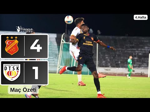 Çetinkaya TSK 4-1 Tremeşeli H. Dumlupınar TSK (4. Hafta Maç Özeti)