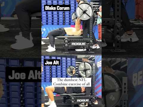 The bench press is the dumbest combine exercise! #shorts #nfl #workout