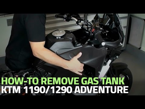 HOW-TO REMOVE GAS TANK - KTM 1190/1290 ADVENTURE - ROTTWEILER PERFORMANCE