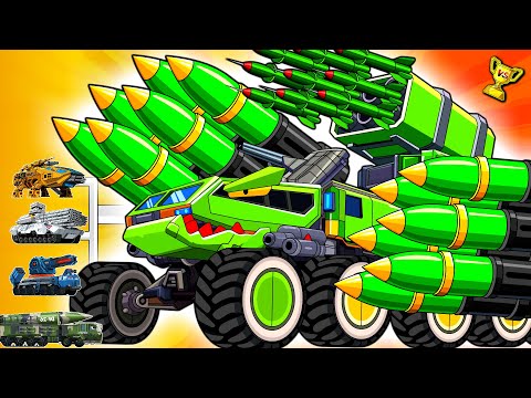 Missile Crocodile Boss VS Rocket Machines | Tournament of Destruction