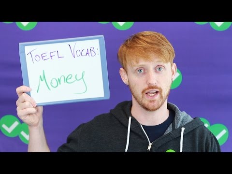 TOEFL Tuesday: Money Vocabulary