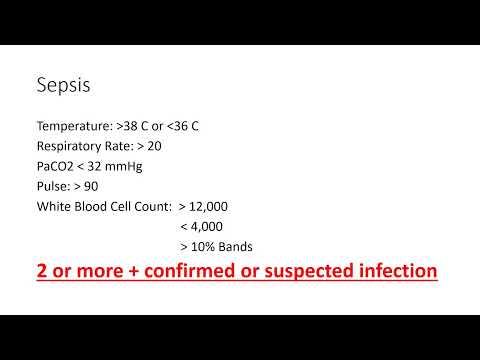 SIRS, Sepsis, Severe Sepsis, Septic Shock | High Yield ICU