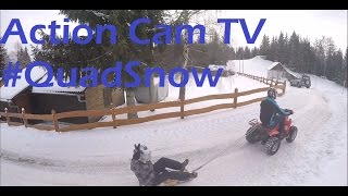 preview picture of video 'Action Cam 15 - Quad in snow'
