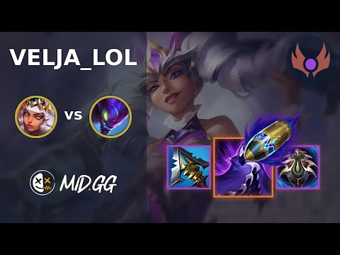 MID.GG: [ velja_lol ] Qiyana JUNGLE vs Kha'Zix | EUW MASTER | LOL Season 2025