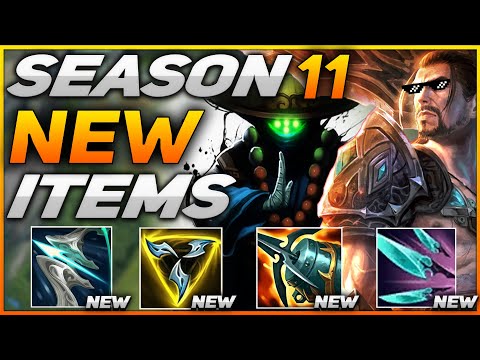Testing the new Season 11 Items on Tryndamere, Jax and Darius! | RANGERZX