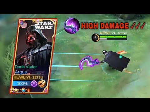 INVINCIBLE ARGUS!!! TRY MY OP BUILD ARMOR BUSTER 1 SHOT DELETE ( BRUTAL DAMAGE ) | MLBB