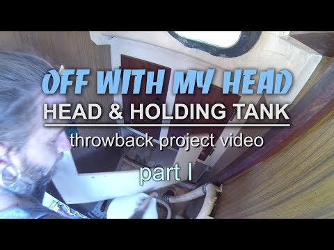 Removing Cabinet for Holding Tank and Head on an Alberg 30 - Part 1