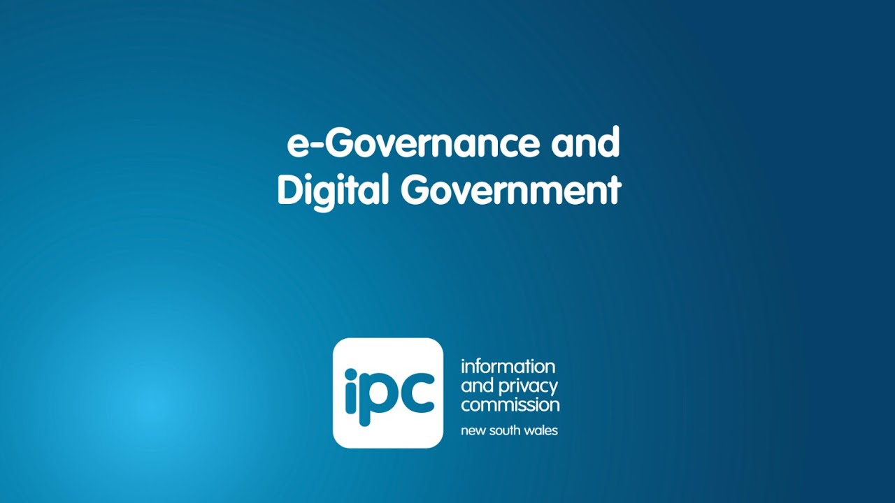 Animation - e-Governance and Digital Government