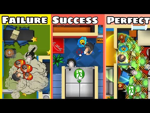 FAILURE vs SUCCESS vs PERFECT - Robbery Bob - Use Stylish Costume