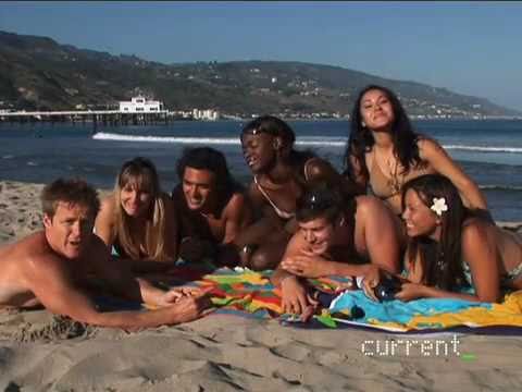 Current TV Promo at Beach With Hosts