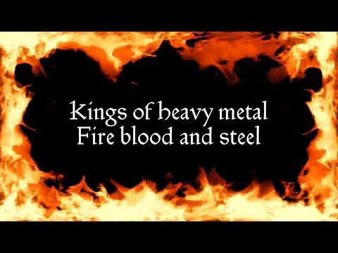 BROTHERS OF METAL|Fire Blood and Steel [LYRICS]
