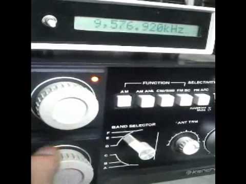 QR-666 Receiver&handmade frequency counter