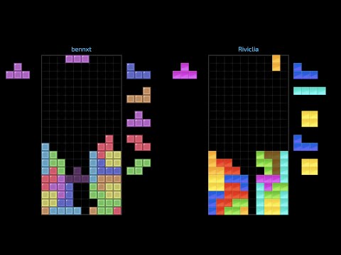 Jstris 1v1 Highlights | bennxt vs Riviclia