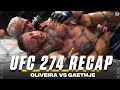 UFC 274: Charles Oliveira Defeats Justin Gaethje via 1st RD Submission [FULL RECAP] | CBS Sports HQ