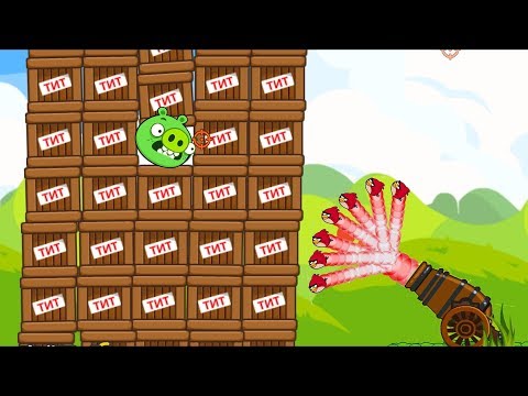 Angry Birds Collection Cannon 1 - OVERDRIVE SHOOT MAXIMUM BIRDS TO 1000 TNT PIGS!