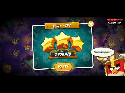 Angry Birds 2 | Level 287 | Hitting Fun | Angry Bird 2 Show