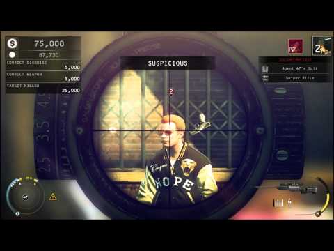 Hitman Absolution: Contracts Mode Walkthrough part 1:contract