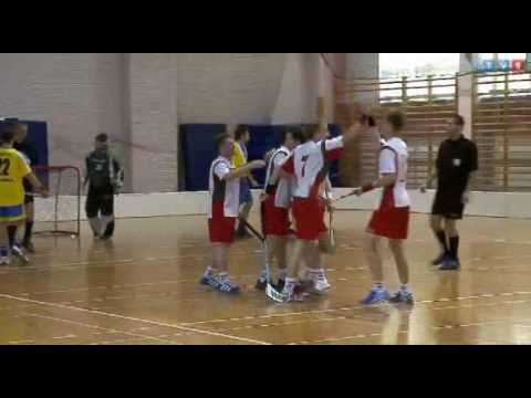 Unihokej - skrót z meczu o brązowy medal Mistrzostw Polski - Pionier Tychy - Absolwent Siedlec