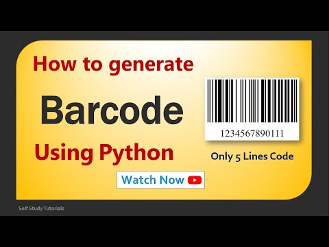 Python Barcode Generator How To Create Barcodes In Python