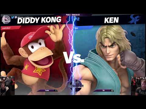 Yaddl (Diddy Kong) vs. Vai (Ken) - Orbitar 81 - Pools