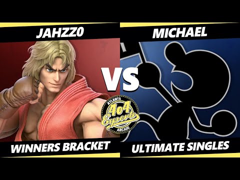 4o4 Smash Night 68 - Jahzzo (Ken) Vs. Michael (Game & Watch) SSBU Ultimate Tournament