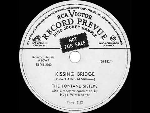 1953 Fontane Sisters - Kissing Bridge (with Perry Como)