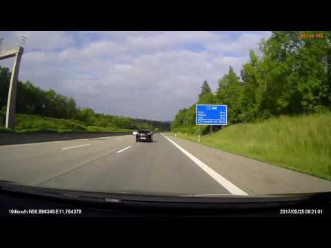 Niemcy (Deutschland) A4 Hermsdorfer Kreuz - Jena-Göschwitz x3