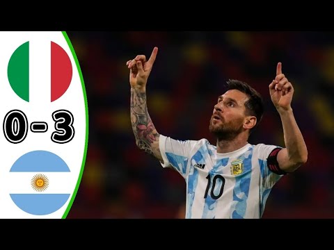Italy vs Argentina 0-3 | Finalissima Extended Highlights