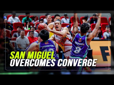 PBA: Massive 3rd quarter boosts San Miguel to victory over Converge