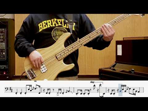 "Too Hot in L.A." (Bass Cover & Transcription) / Woody and Jeremy
