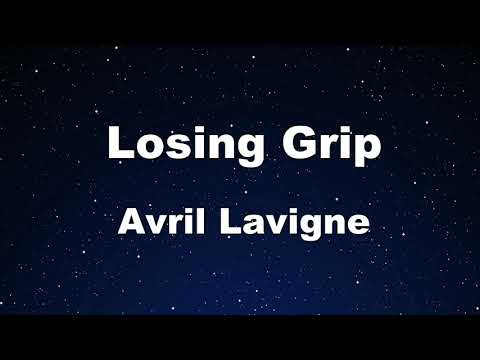 Karaoke♬ Losing Grip - Avril Lavigne 【No Guide Melody】 Instrumental, Lyric