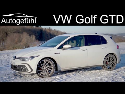 all-new VW Golf GTD FULL REVIEW 2021 Golf 8 performance Diesel