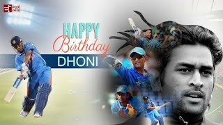 MS Dhoni Birthday WhatsApp Status | Unstoppable Version | Happy Birthday Mahi | Dhoni Birthday 2021