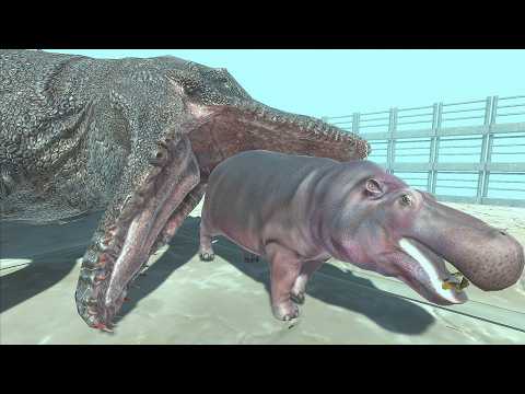 Escape from Aquatic Predators - Animal Revolt Battle Simulator